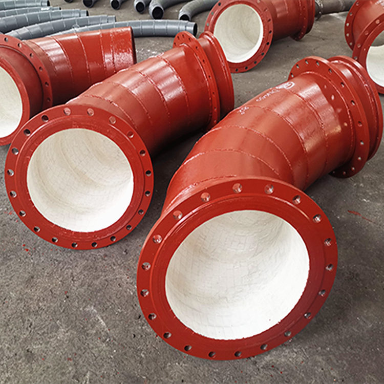 陶瓷贴片耐磨弯头